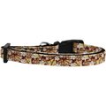 Mirage Pet Products Autumn Leaves Nylon Ribbon Dog Collar Extra Small 125-058 XS